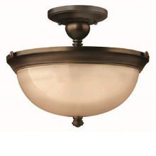 Mayflower lampa sufitowa postarzany brąz 3x75W E27